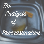 Analysis of procrastination, latent lifestyle, blog, act anyway