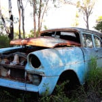 Old, wrecked, car, stuff, store, latent lifestyle, act anyway