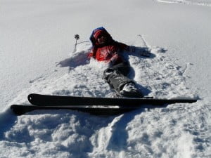 Even a fallen skier needs to get back up again to carry on. latent lifestyle