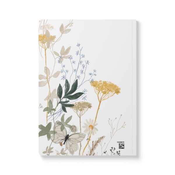 Gratitude Jotter – Softcover Journal with Bee-on-Flower Art - Image 4