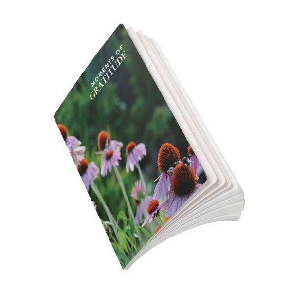 Gratitude Jotter – Softcover Journal with Echinacea Flowers and Butterfly Cover - Image 12