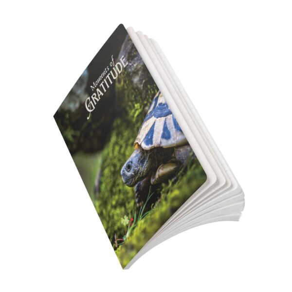 Gratitude Jotter – Softcover Journal with Forest Tortoise on the Move Cover - Image 12