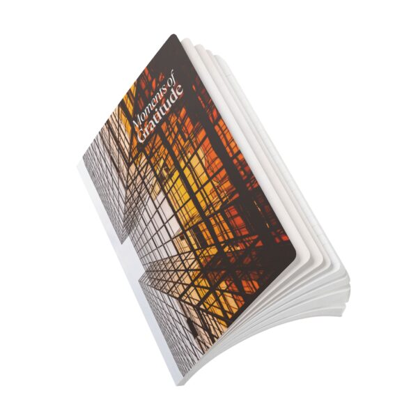 Gratitude Jotter – Softcover Journal with Golden City Scape Reflections - Image 13