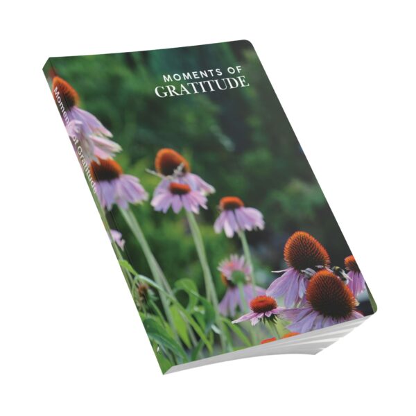Gratitude Jotter – Softcover Journal with Echinacea Flowers and Butterfly Cover - Image 7