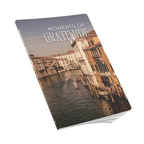 Gratitude Jotter – Softcover Journal with Nostalgic Europe Art - Image 9