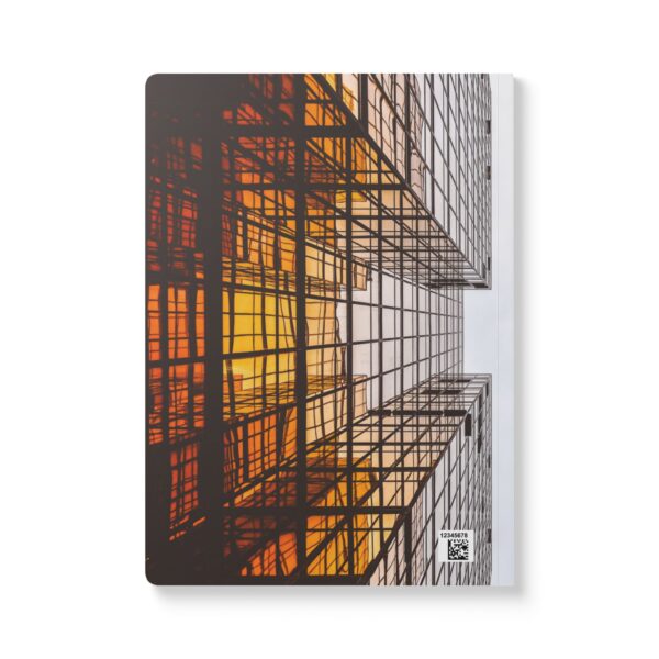 Gratitude Jotter – Softcover Journal with Golden City Scape Reflections - Image 12