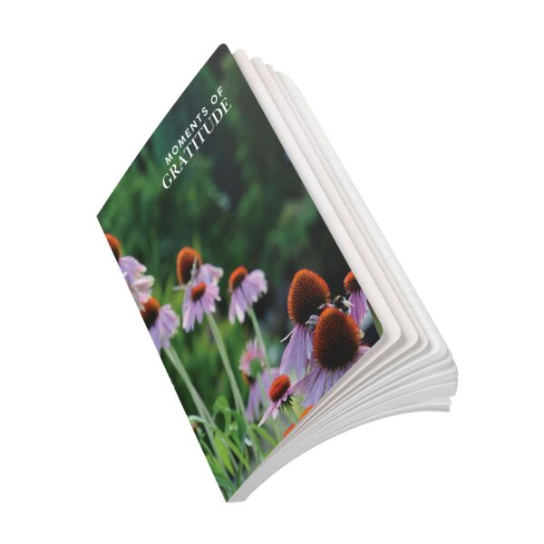 Gratitude Jotter – Softcover Journal with Echinacea Flowers and Butterfly Cover - Image 9