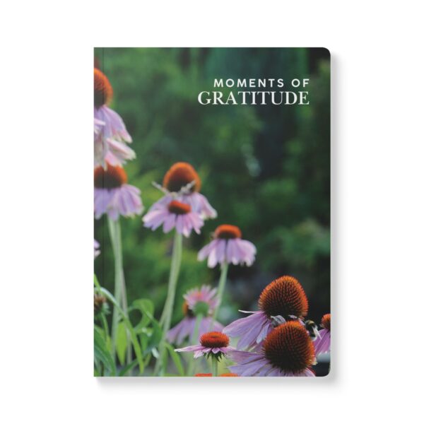 Gratitude Jotter – Softcover Journal with Echinacea Flowers and Butterfly Cover - Image 10