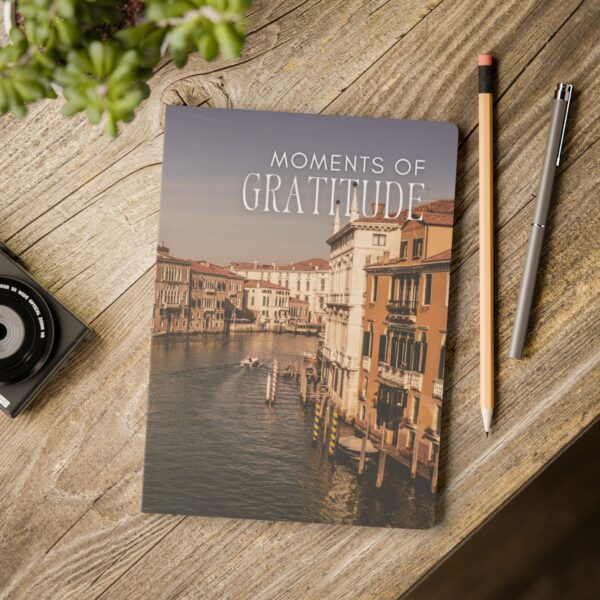 Gratitude Jotter – Softcover Journal with Nostalgic Europe Art