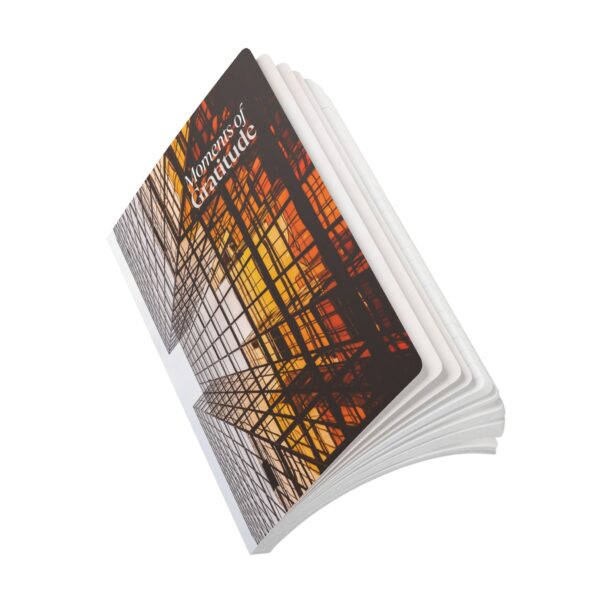 Gratitude Jotter – Softcover Journal with Golden City Scape Reflections - Image 10